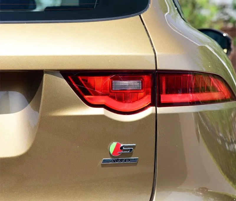 Для Jaguar XF XE XJL F-PACE AWD S Тип крыло Задняя Крышка багажника эмблема значок наклейка