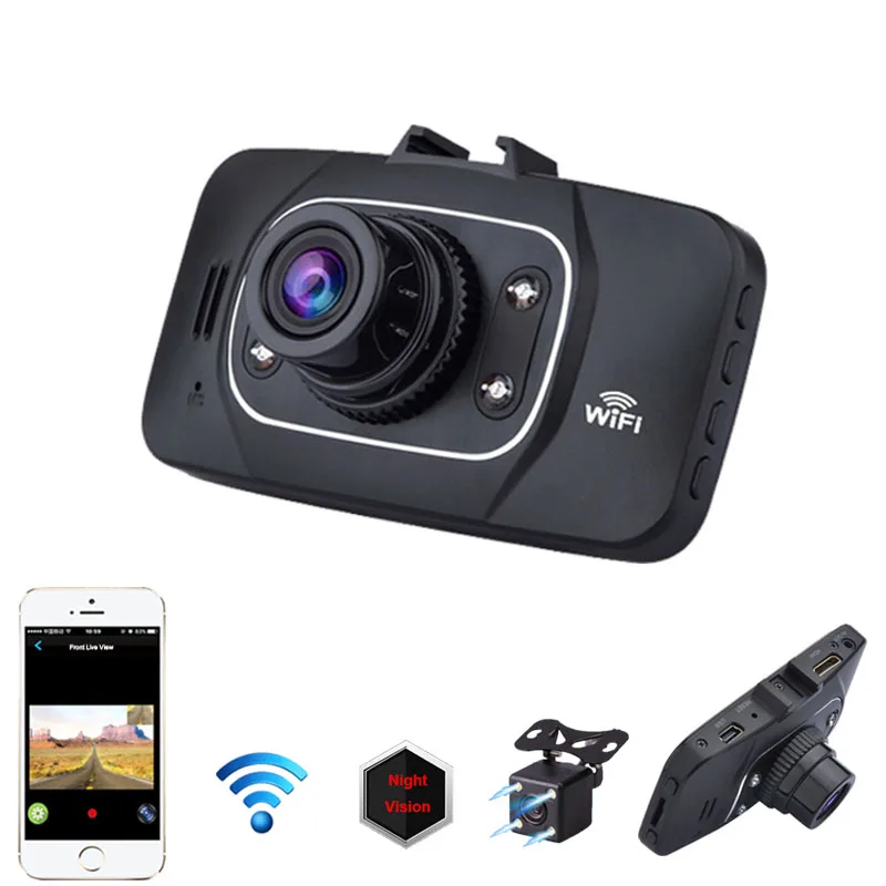 E ACE Скрытая WiFi Мини Автомобильный видеорегистратор Full HD 1080 P видеомагнитофон