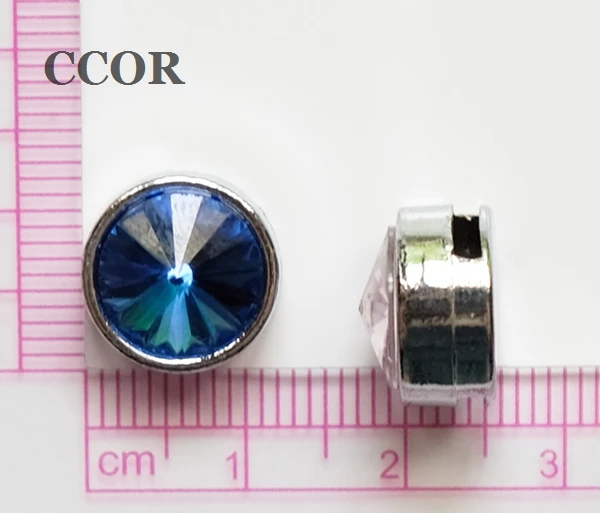 Бесплатная доставка 12 шт. 8 мм разноцветные скользящие бусины на день рождения