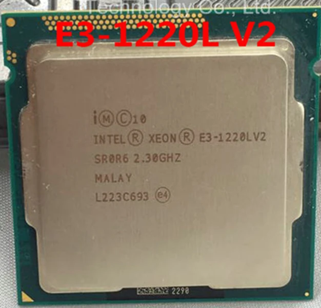 INTEL E3 1220LV2 2 30 ГГц двухъядерный 3 Мб SmartCache 1220L V2 DDR3 1600 МГц FCLGA1155 TPD 17 Вт Гарантия 1