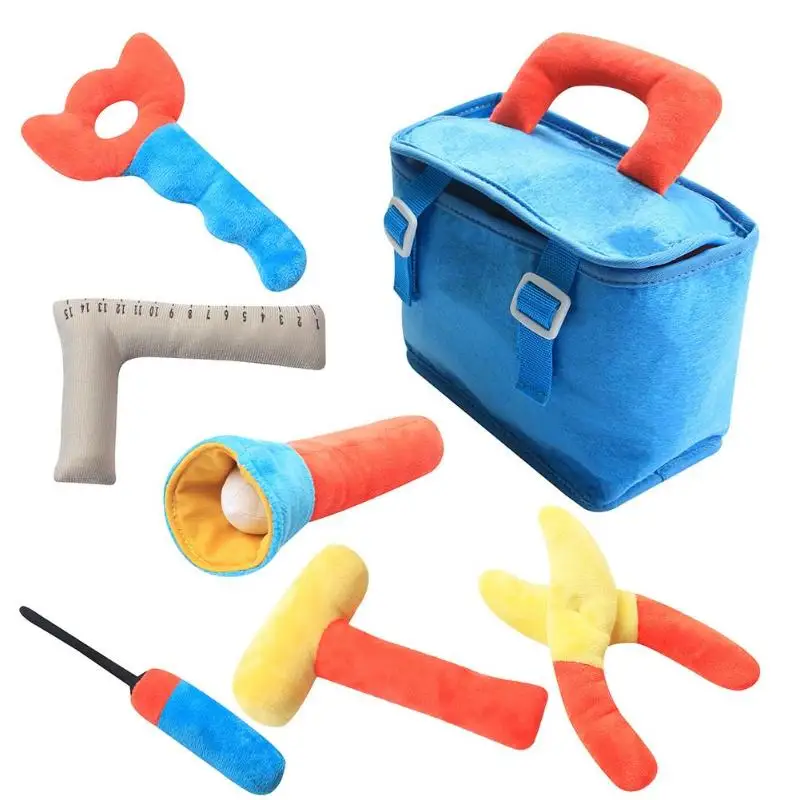 

Safe Baby Infant Play Repair Tools Toy Set Educational Children Repair Tools Set Pretend Play Eco-friendly Soft Maintenance Toys