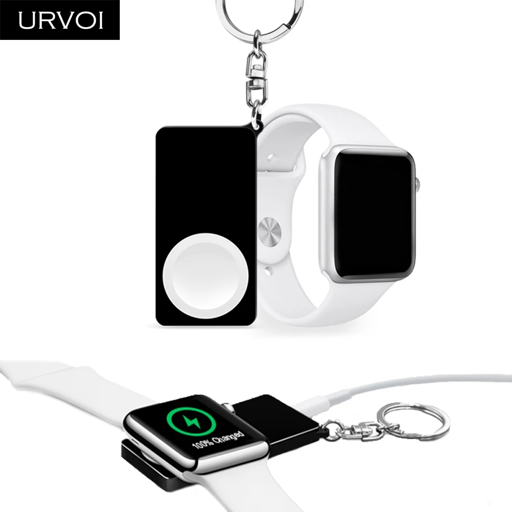 URVOI зарядное устройство для подставка Apple Watch series 4 3 2 1 Портативная зарядка