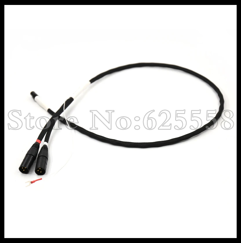 1 2 м/шт. PCOCC посеребренный Tonarm кабель 5 Pin DIN &amp XLR maleturnстолы аналоговый с