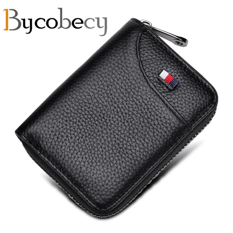 BYCOBECY мода унисекс ключ пакет мужская кожа мульти удостоверение личности
