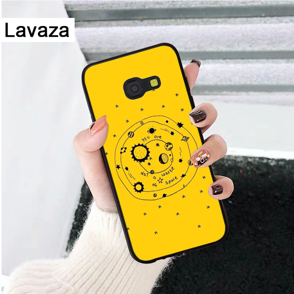 Защита от солнца луны и звезд красочный симпатичный силиконовый чехол для Samsung A2