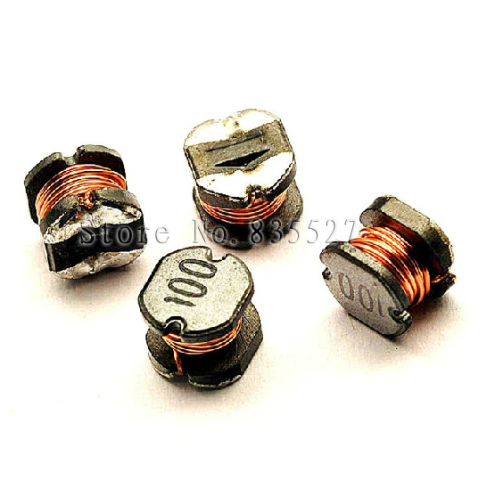 

Силовые индукторы SMD 50 шт./лот CD54 10UH, печать 100