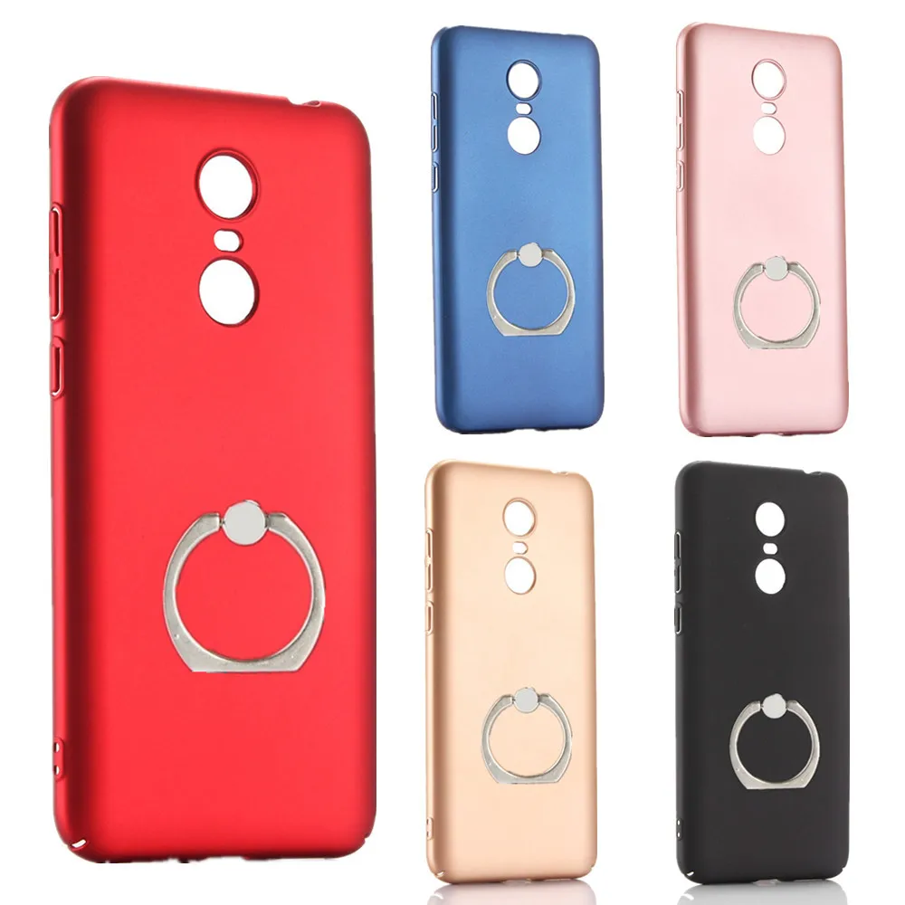 Мода покрытие жесткого PC телефона чехол для Xiaomi 8/5x/5S Plus кольцо кронштейн матовый-
