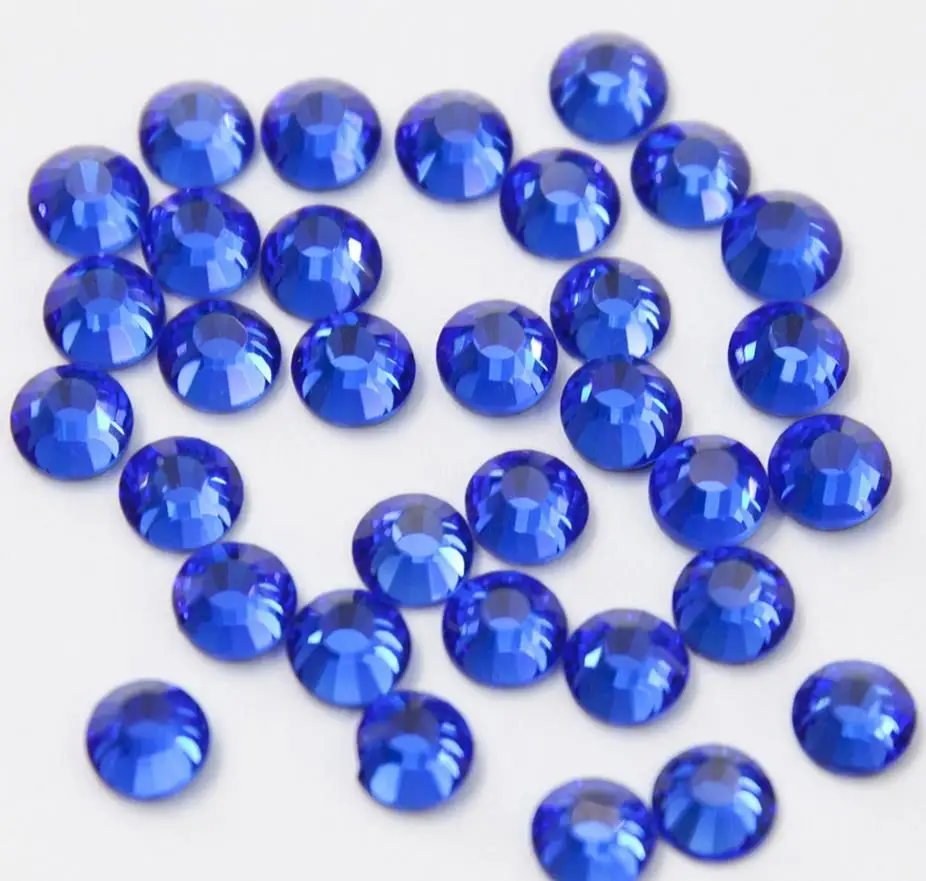 Блестит Бо темно-синее железо плоское дно отверстие Сверление И копия DMC Ближний