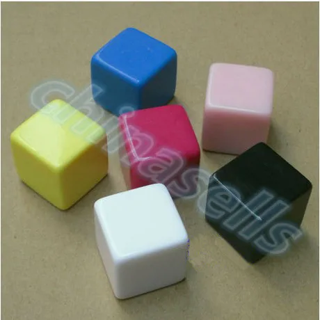 

160pcs 25MM blank dice paintless plain engravable DIY poker Gambling dice ktv dice chess Board game teaching dice