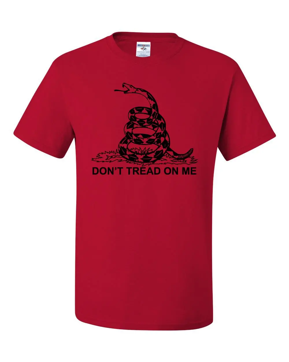 Футболка с надписью Don't Tread On Me модная мужская футболка унисекс принтом Gadsden Flag