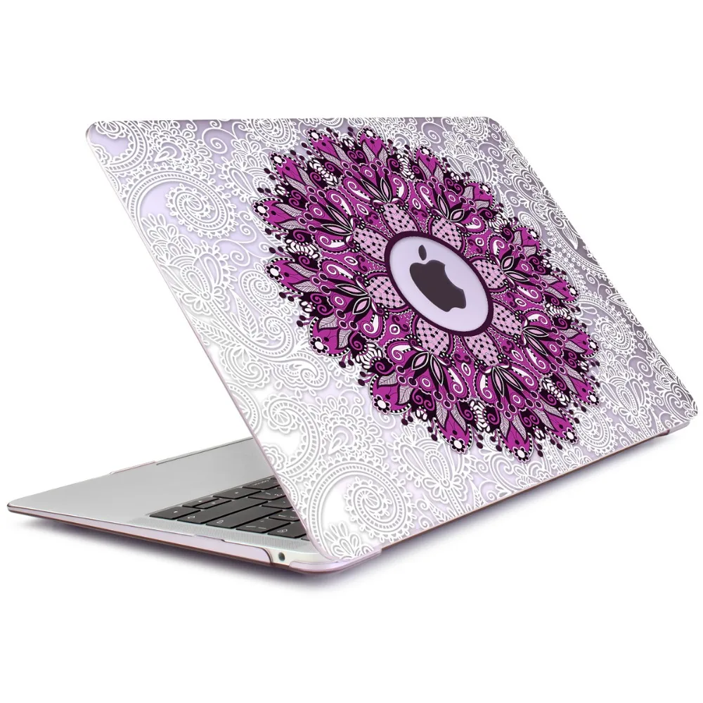 Crystal Case для Apple Macbook Air 13,3 11 Pro 13 12 15 ноутбук Retina печати Обложка Touch Bar крышка клавиатуры A1466 A1932