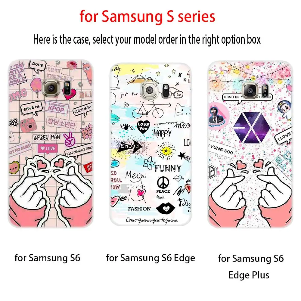 Тканевые плакаты Aloha для девочек чехол из ТПУ Samsung Galaxy S7Edge S8 S9 S10 S11 S20 S21 Plus Lite E Ultra Etui