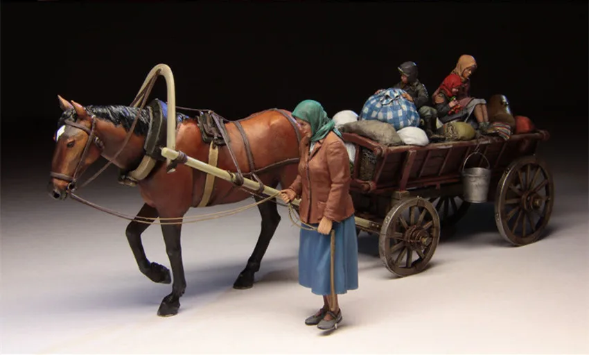 1/35 модельная фигурка из смолы разобранный Неокрашенный комплект S3|Наборы для