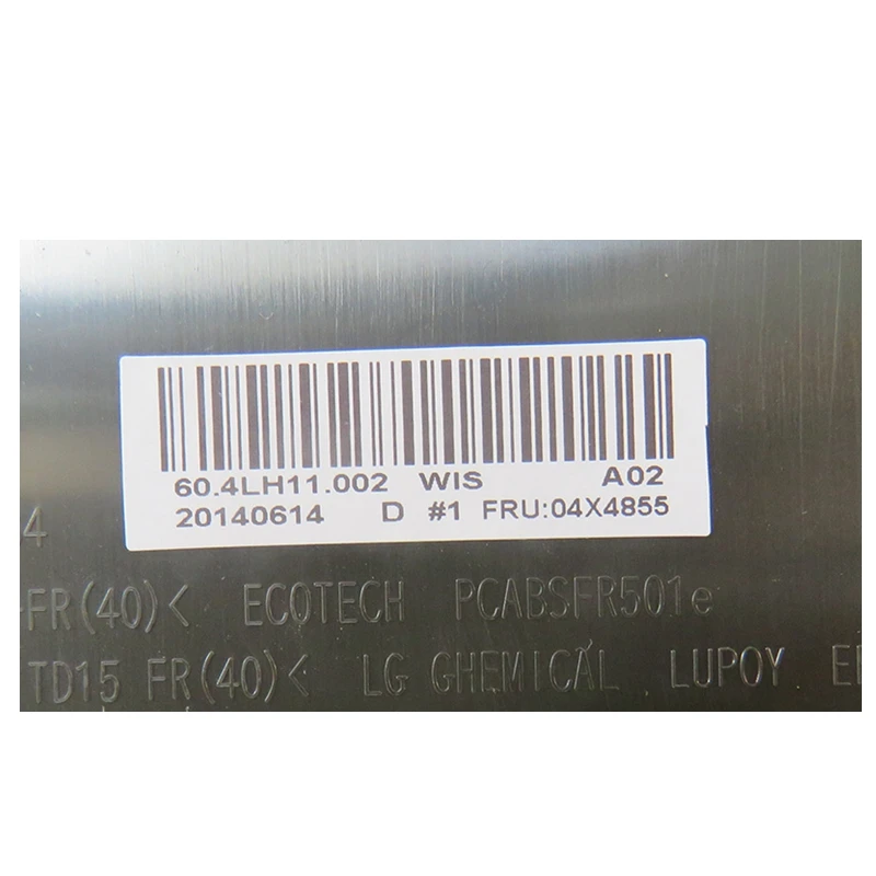 Новый Топ задняя крышка ЖК дисплея для Lenovo ThinkPad L540 156W FRU 04X4855 Wis 42.LH08.001 A|lcd back cover|lcd