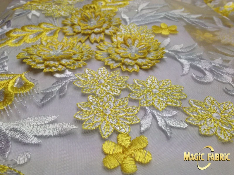 Хороший красочный Африканский чистая кружевной ткани Мода стиль высокого класса