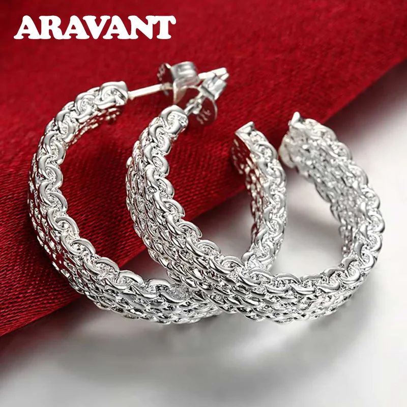 

Aravant 925 Silver Fashion Stud Earring For Women Wedding Jewelry