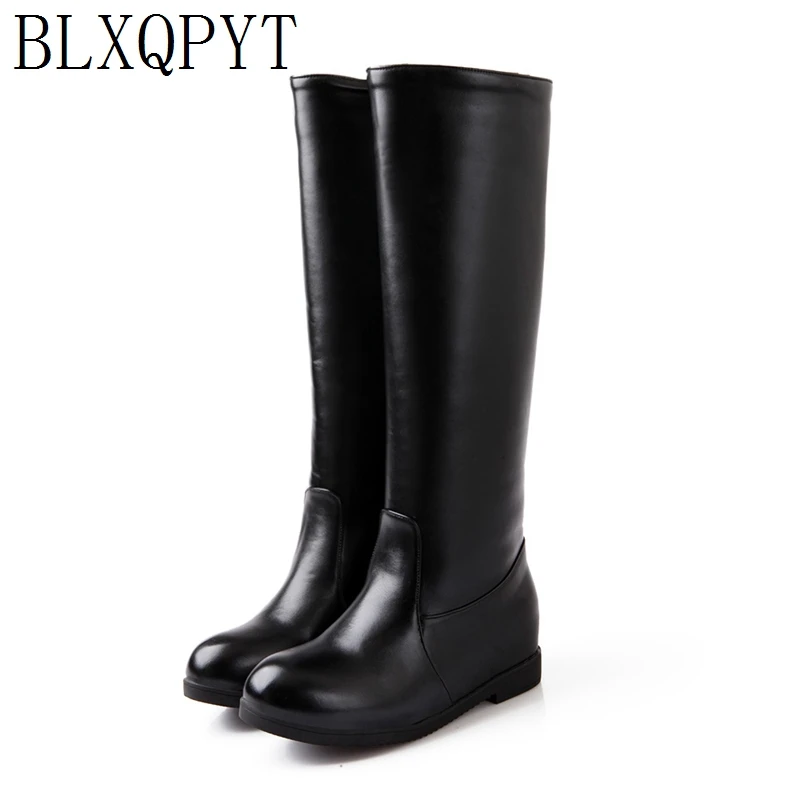 

BLXQPYT 2019 Spring Autumn Winter Botas Mujer knee high boots Womens Femininas Botas Zapatos Mujer Chaussure Femme Shoes 507
