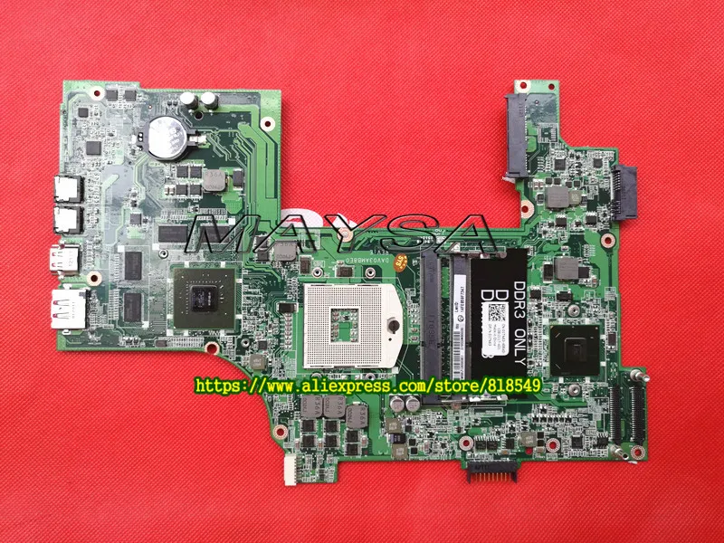 ノートパソコンのマザーボード Dell Vostro 3750 メインボード 01tn63 1tn63 Dav03amb8e0 Hm67 Ddr3 と離散グラフィックス