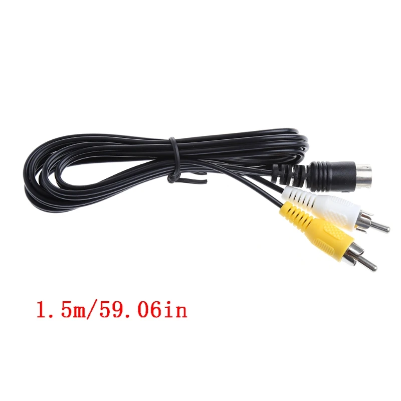 

1.5M/5FT Audio Video AV Stereo Composite Adapter Cable For SEGA Genesis/MD
