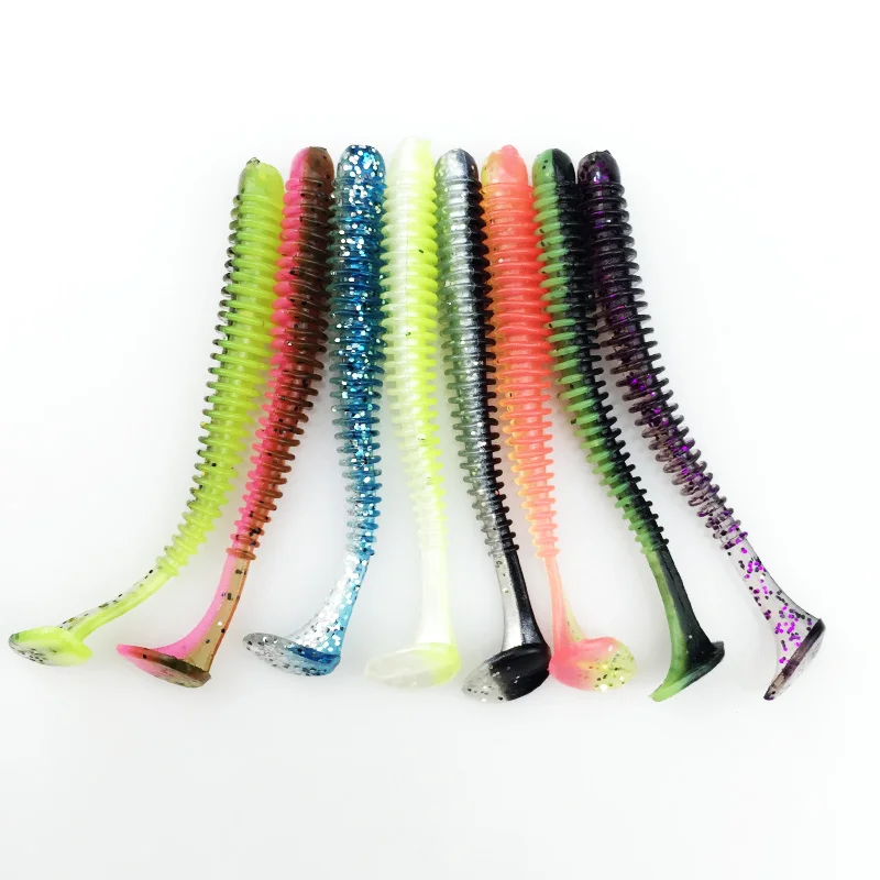 30 шт. новинка искусственная спиральная приманка для ловли окуня | Спорт и