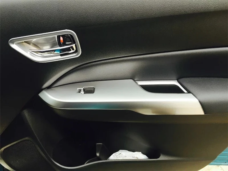 Для 2015 2016 LHD Suzuki Vitara Escudo ABS хромированный Interioroor подлокотник переключатель окна