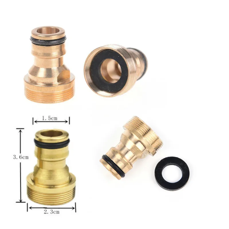 

Латунный соединитель для крана, шланг для сельского хозяйства, фитинг для водопроводных труб, быстрый соединитель для смесителя для мойки а...