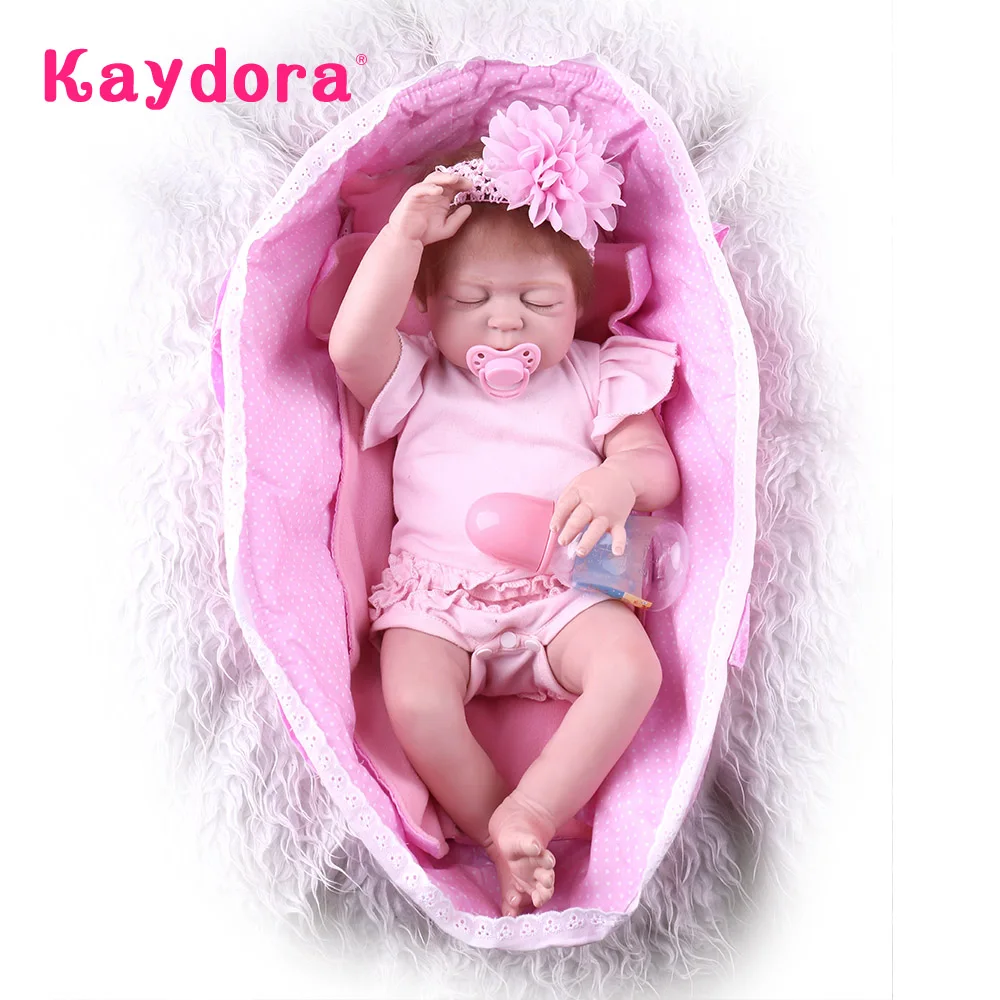 Силиконовая кукла Reborn 22 дюйма 55 см|reborn corpo de silicone|silicone rebornreborn girl |