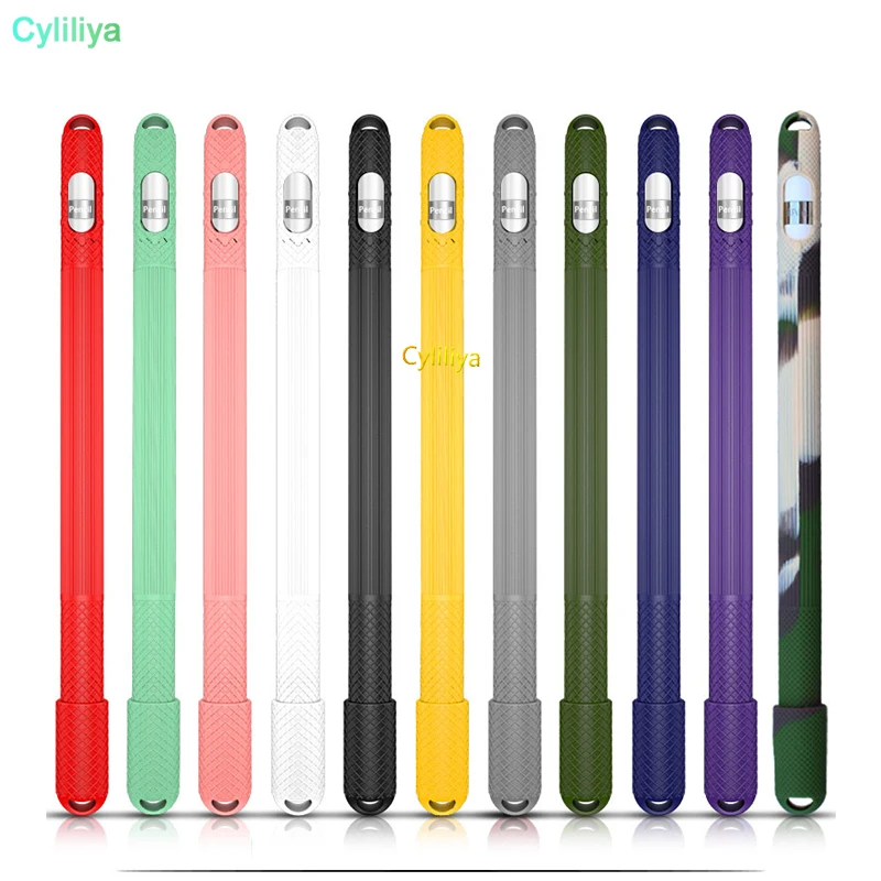 Мягкий силиконовый чехол для Apple Pencil 1 100 шт. совместимый с планшетом iPad защитный