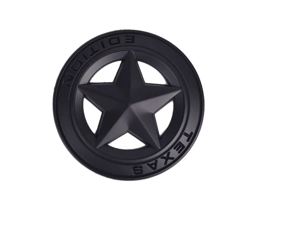 1 шт. 3D металлическая эмблема Texas Edition Звезда автомобиля багде для Mercedes BMW Mustang Ranger