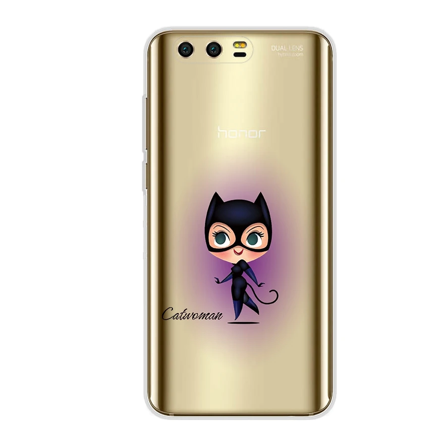 Phone Case For Huawei p smart Silicon Soft Clear TPU Spiderman Iron Man The Avengers Cover for honor 9 lite |