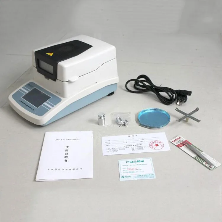 Комплект анализатора влажности Maxgeek 50 г/0 005 г с сенсорным ЖК экраном SH10A