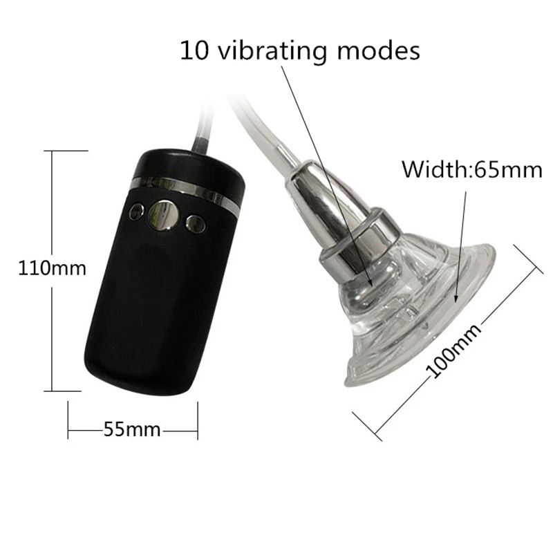 Стимулятор клитора для орального секса вакуумный насос Вагины и 10-скоростная