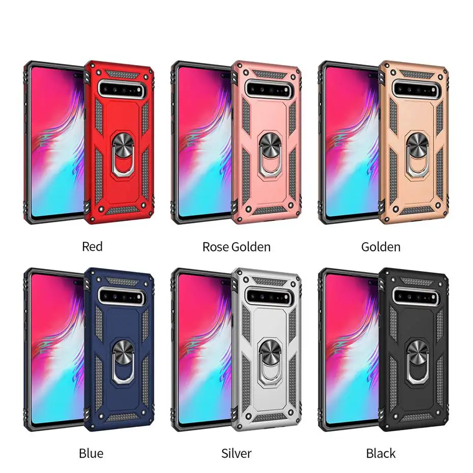 Роскошный бронированный ударопрочный чехол для Samsung S8 S9 S10 Plus S10E 5G Силиконовый