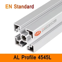4545l aluminium profile en standard diy brackets aluminium al extrusion cnc 3d diy printer parts aluminum rectangle pipe t type