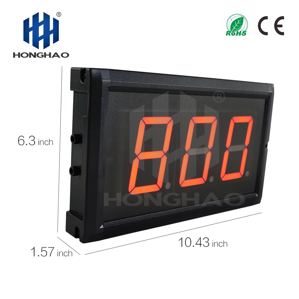 Honghao LED 3 дюйма цифры 999 дней Таймер обратного отсчета|Настенные часы| |