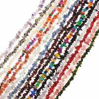 natural stone beads irregular freeform chip gravel tiger eye amethysts quartzs persian agates beads for diy jewelry making 3 8mm