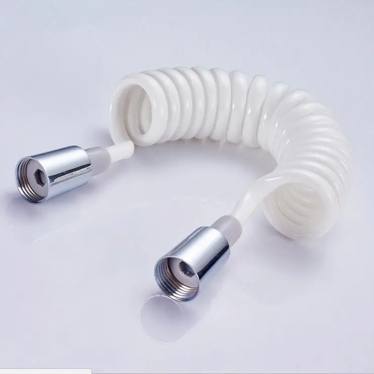 Гибкая растягивающаяся душевая трубка из латуни и полиуретана аксессуары для