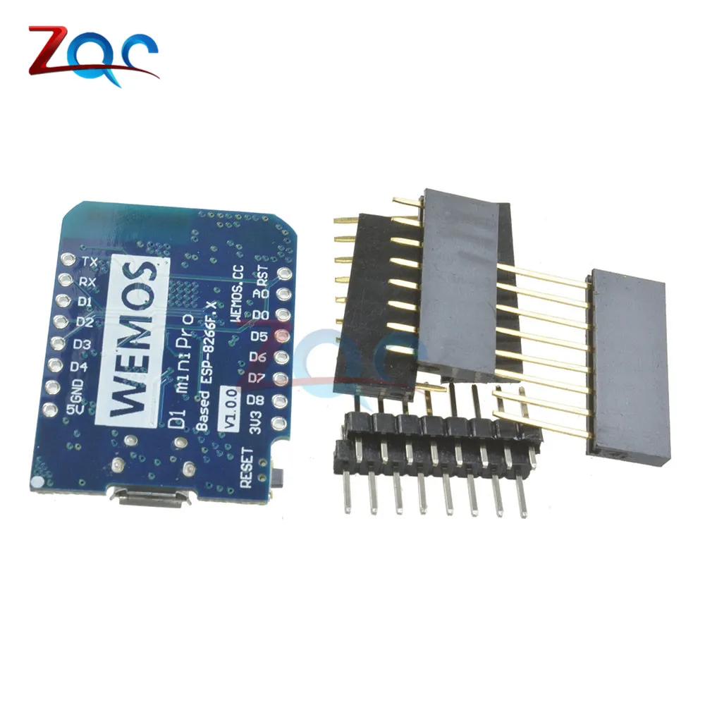Для WEMOS D1 Mini Pro 16 м байт внешняя антенна разъем NodeMCU ESP8266 ESP-8266EX CP2104 wifi макетная плата Micro USB