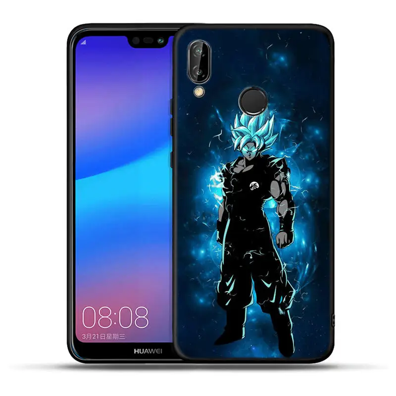 Dragon Ball Z Super DBZ Goku Модный чехол для huawei mate 20 10 P30 P20 P10 P9 P8 Lite Pro P Smart чехол для телефона чехол