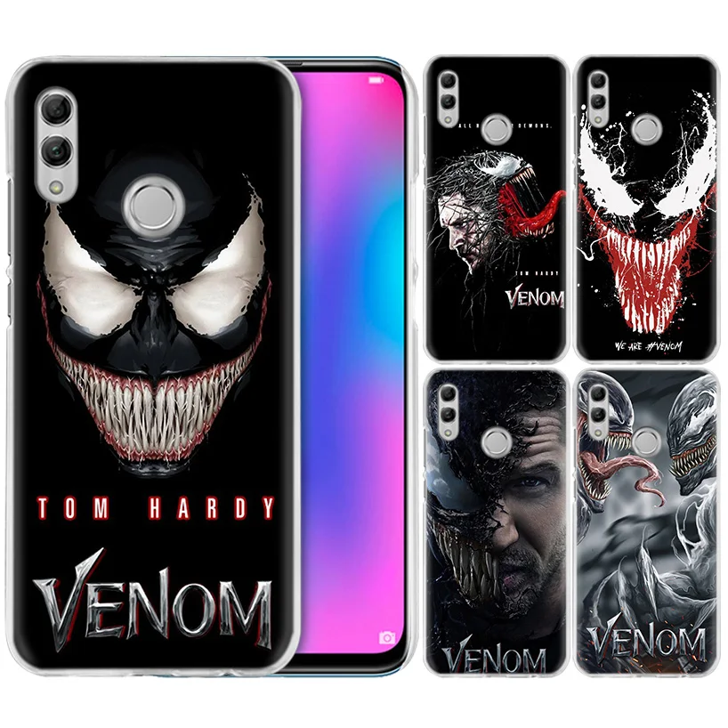 Чехол Marvel Super Hero Venom для huawei Honor 8X Y9 9 10 Lite Play 8C 8S 8A Pro V20 20i 10i Y6 Y7 жесткий чехол для телефона из поликарбоната