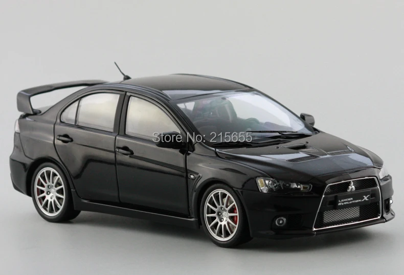ORIGINAL MODEL 1:18 MITSUBISHI LANCER EVO X by GSM,LEFT HAND DRIVE