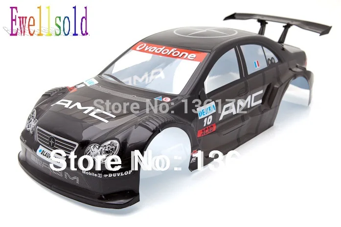 Ewellselling 2ocs 1/10 Корпус кузова 195 мм для rc автомобиля 1:10 NO:S014B|body shell|1/10 body shell1/10 |