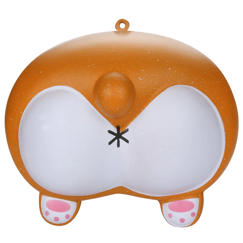 Рождественские сжимаемые игрушки для снятия стресса Kawaii Jumbo Cokey Butt Slow Rising Cream