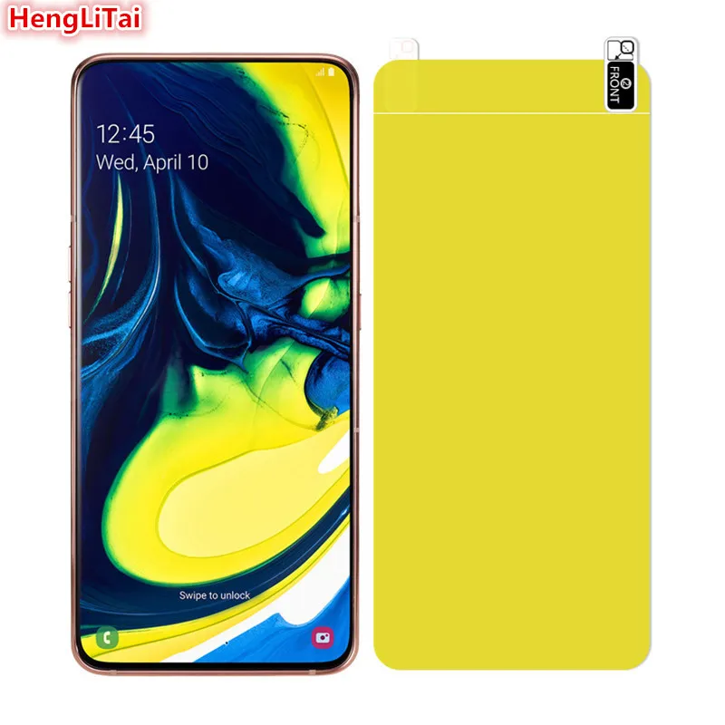 2 шт = полное покрытие Взрывозащищенный протектор экрана для Samsung Galaxy A60/A70/A80/A90 TPU