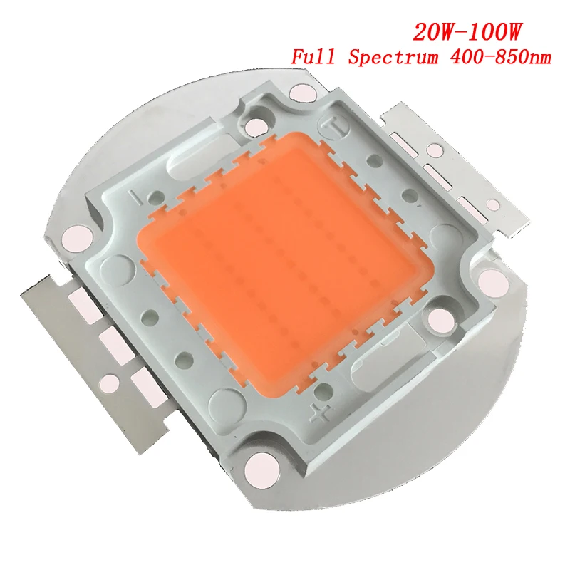 Светодиодный светильник полного спектра для выращивания растений COB 10 100 Вт|grow light