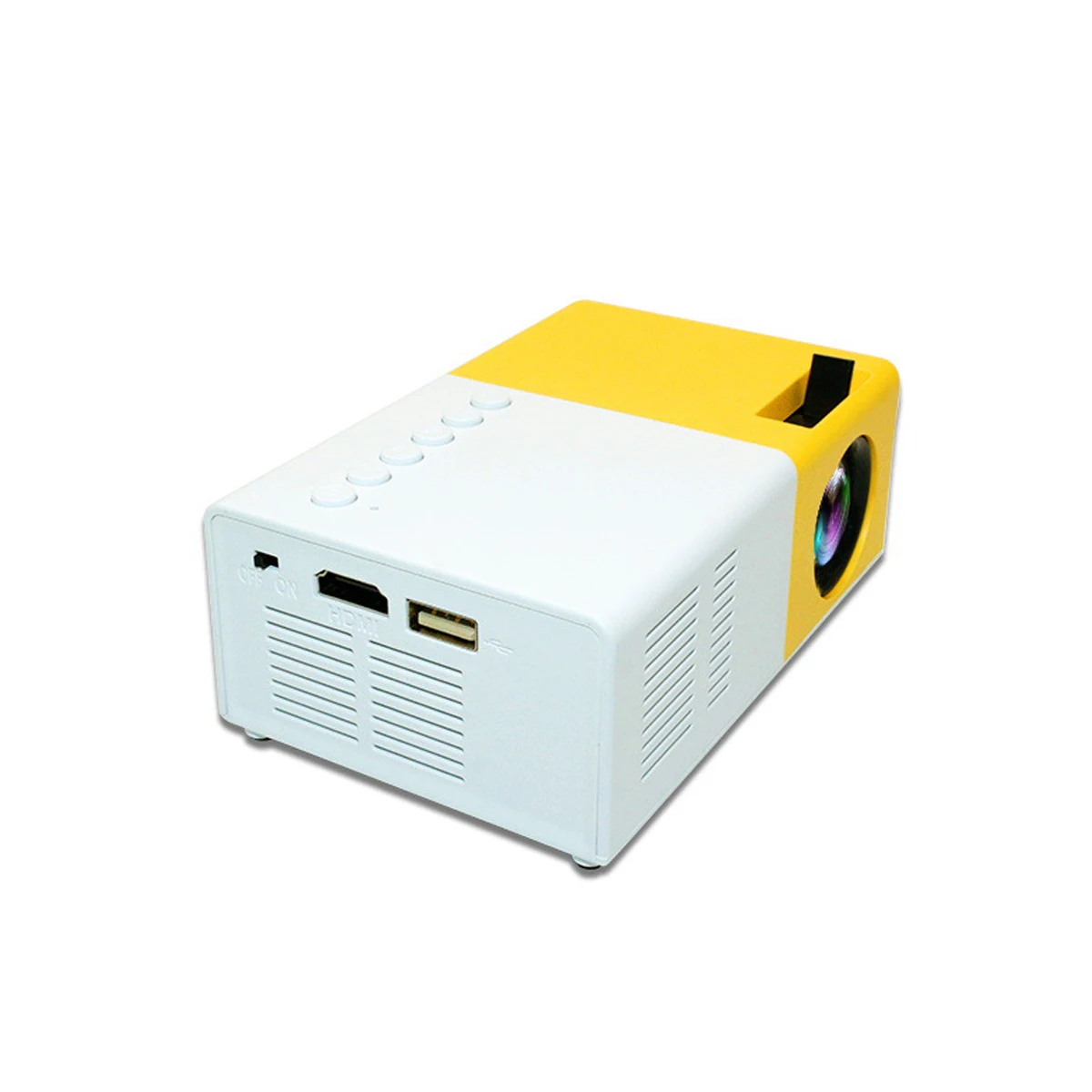 A Projector US Plug 1080P портативный мини домашний кинотеатр Full HD проектор видео HDMI светодиодный проектор домашний кинотеатр проектор+ 100 ''экран проектора - Цвет: A Projector US Plug