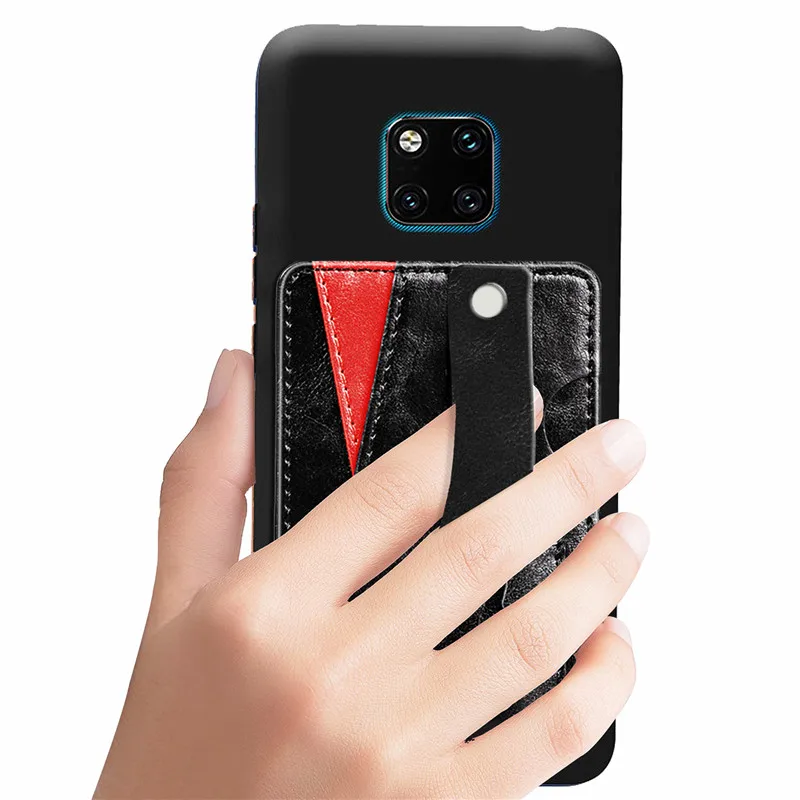 Card Holder Leather Stand Back Cover Case for Huawei P20 Pro Lite Mate 20 lite Y9 Wallet Shockproof Phone Pouch |