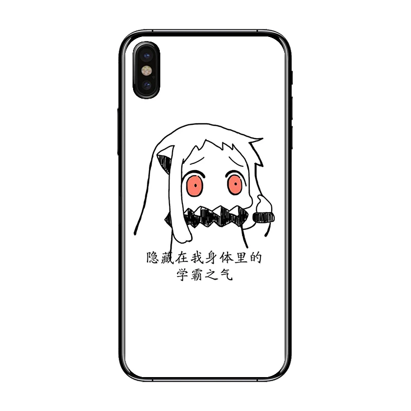 Fashion Super Slim PC+TPU Cute Expression Case for iPhone X 10 Plus Full Body Cover Coque iphone 7 Fundas |