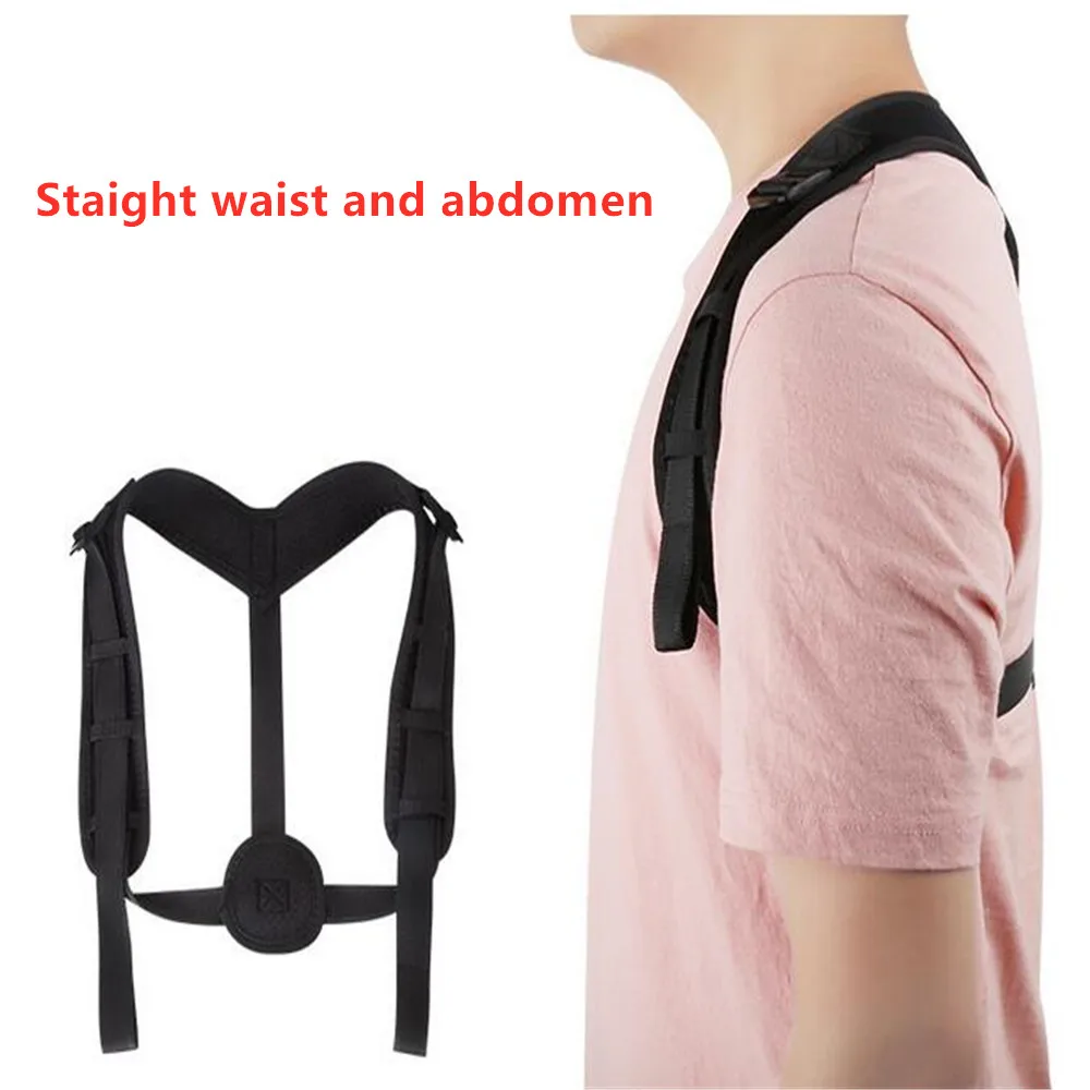 Регулируемый коррекционный поддерживающий пояс универсальный мужской и женский