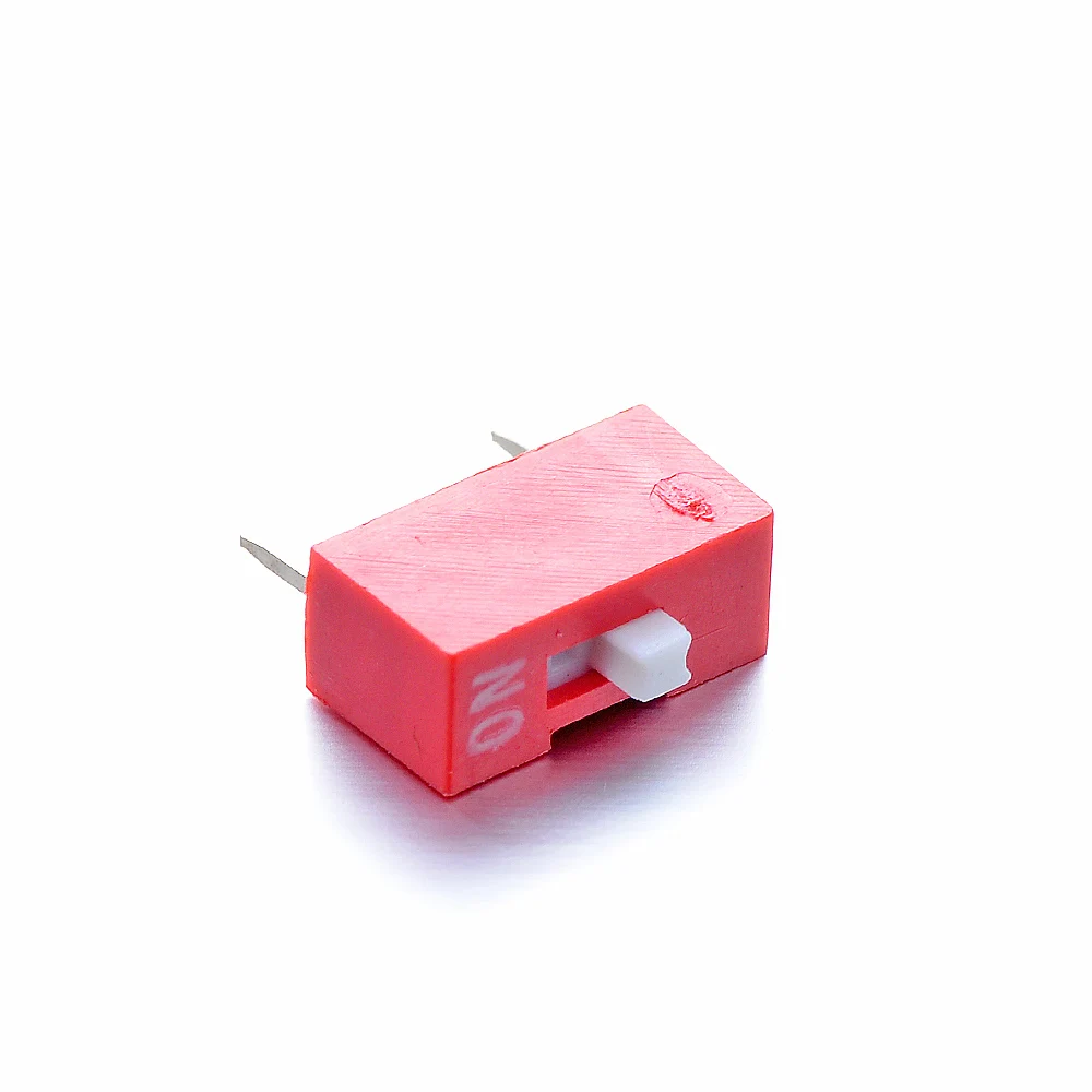 Новинка 10 шт. мини 2 контактный 7 62 мм положение способ тумблер DC 24V 25mA
